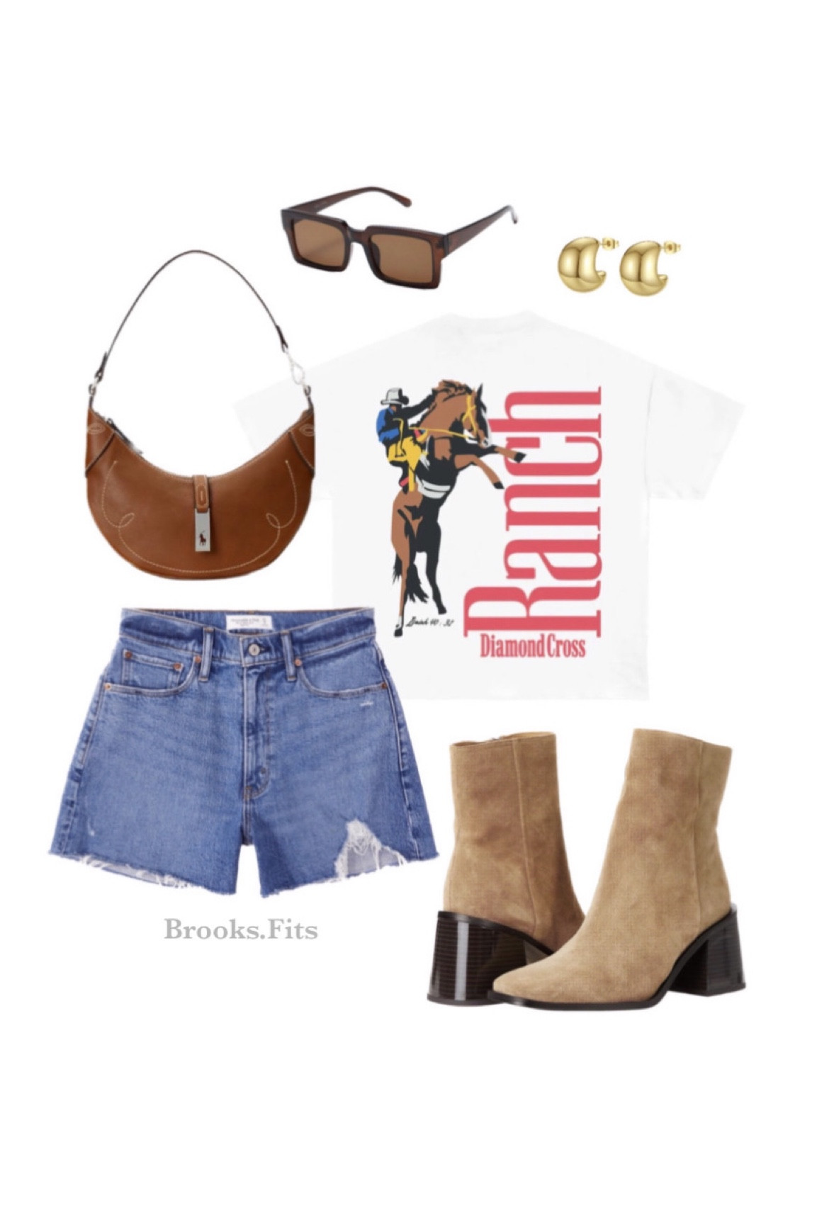 4th of July outfit 
Tee - Diamond Cross Ranch 

#LTKfit #LTKSeasonal #LTKFind