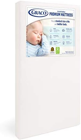Graco Premium Foam Crib and Toddler Mattress, White – Ships Compressed in Lightweight Box, Idea... | Amazon (US)