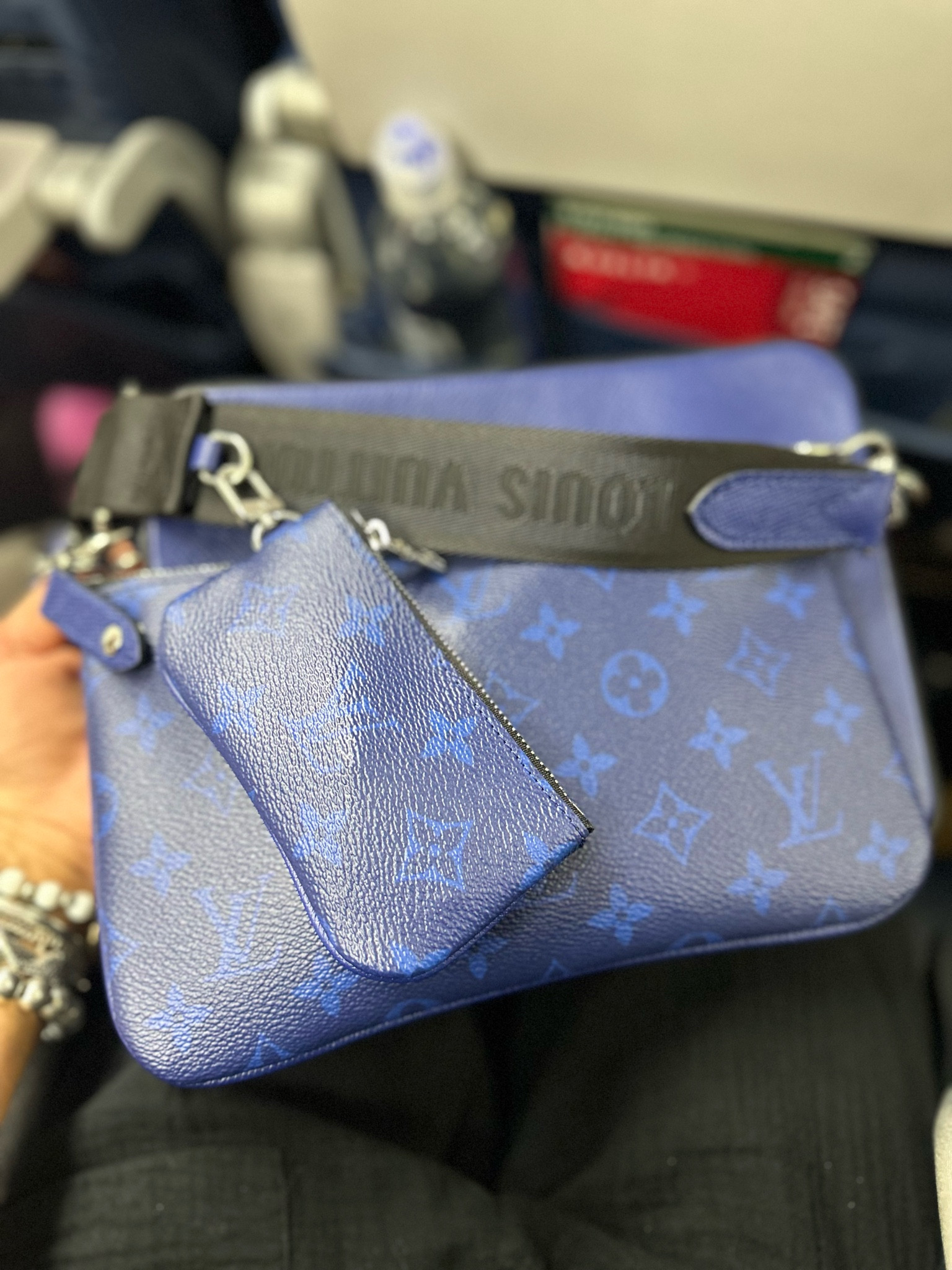 A Must Have Travel Purse | Travel Purse | 
Louis Vuitton | Travel | Blue Bag

#LTKGiftGuide #LTKstyletip #LTKtravel
