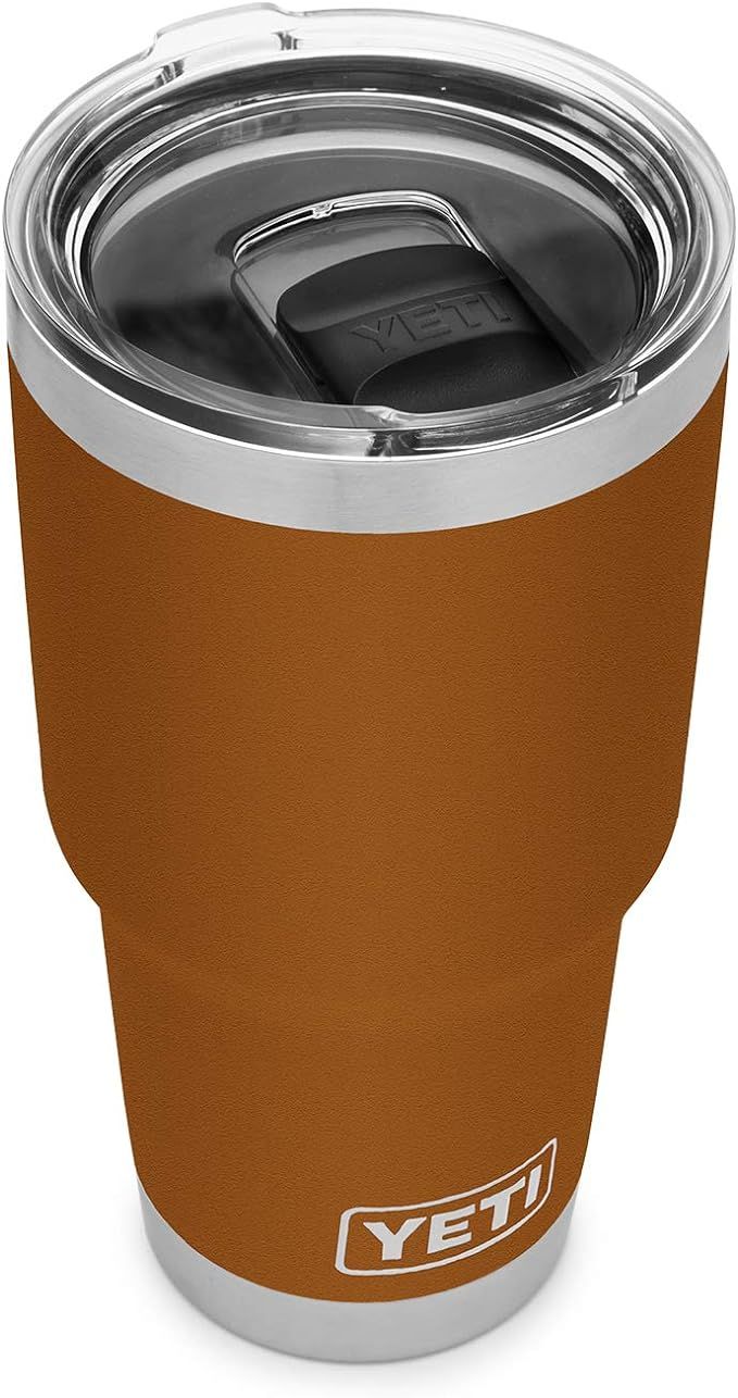 YETI Rambler 30 oz Tumbler, Stainless Steel, Vacuum Insulated with MagSlider Lid, Clay | Amazon (US)