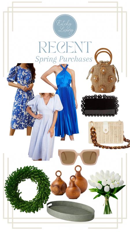 Recent Spring Purchases: Fashion & Home #target #petalandpup #amazon #estherandco 

#LTKSeasonal #LTKstyletip #LTKunder100
