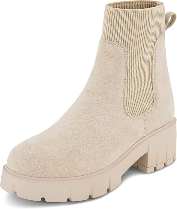 CUSHIONAIRE Women's Sparks slip on chelsea boot +Memory Foam, Wide Widths Available | Amazon (US)
