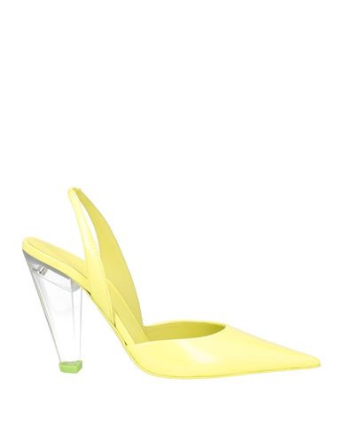 3juin Woman Pumps Pastel yellow Size 8.5 Soft Leather | YOOX (US)