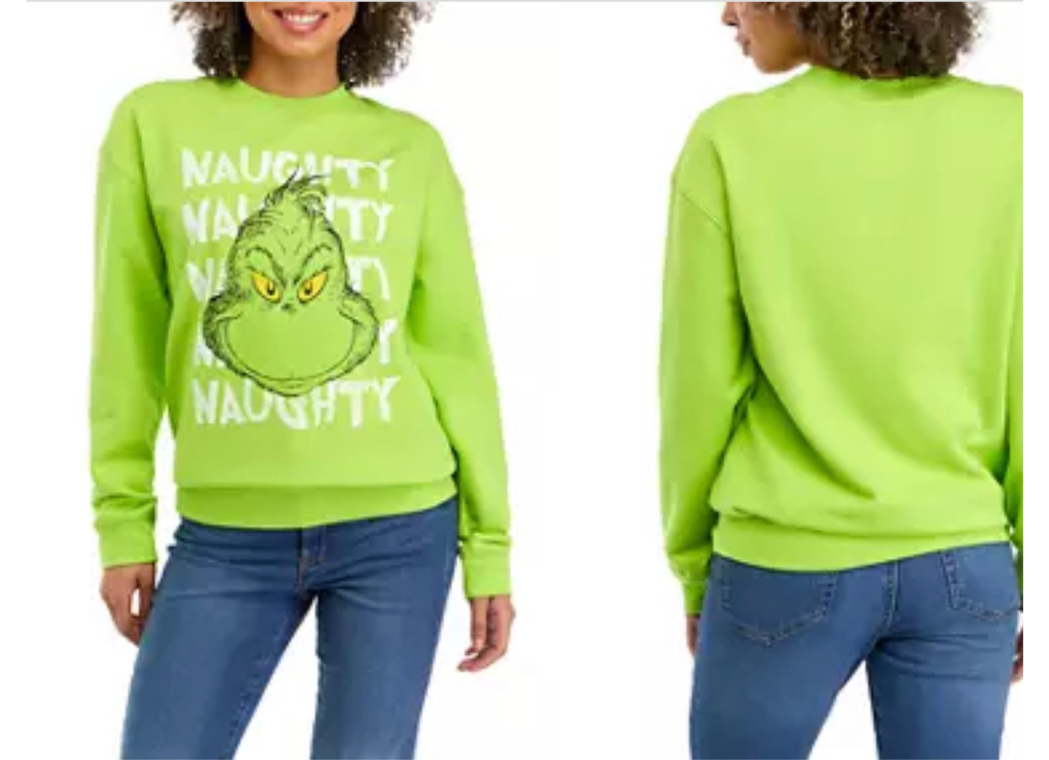 Perfect Grinch Sweater
Only $22 right now! Be sure to clip coupon! Would be perfect with black wide leg jeans! 
Holiday sweater 
Teacher sweater 
Teacher Outfit


#LTKSeasonal #LTKHoliday
