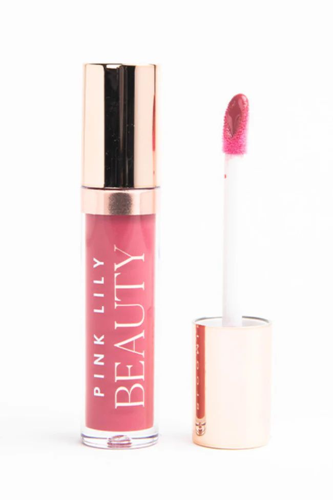 Pink Lily Beauty Blooming Gloss Tinted Lip Oil - Mauve All Day | Pink Lily