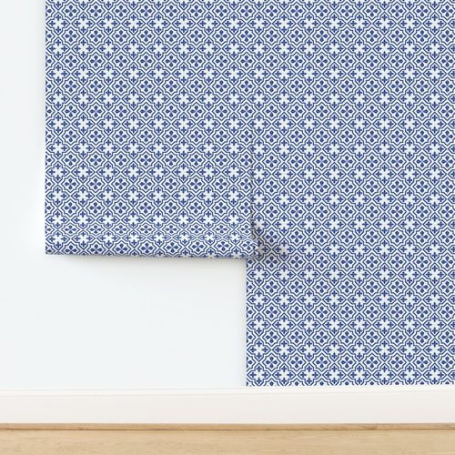 Delft Fleur | Spoonflower