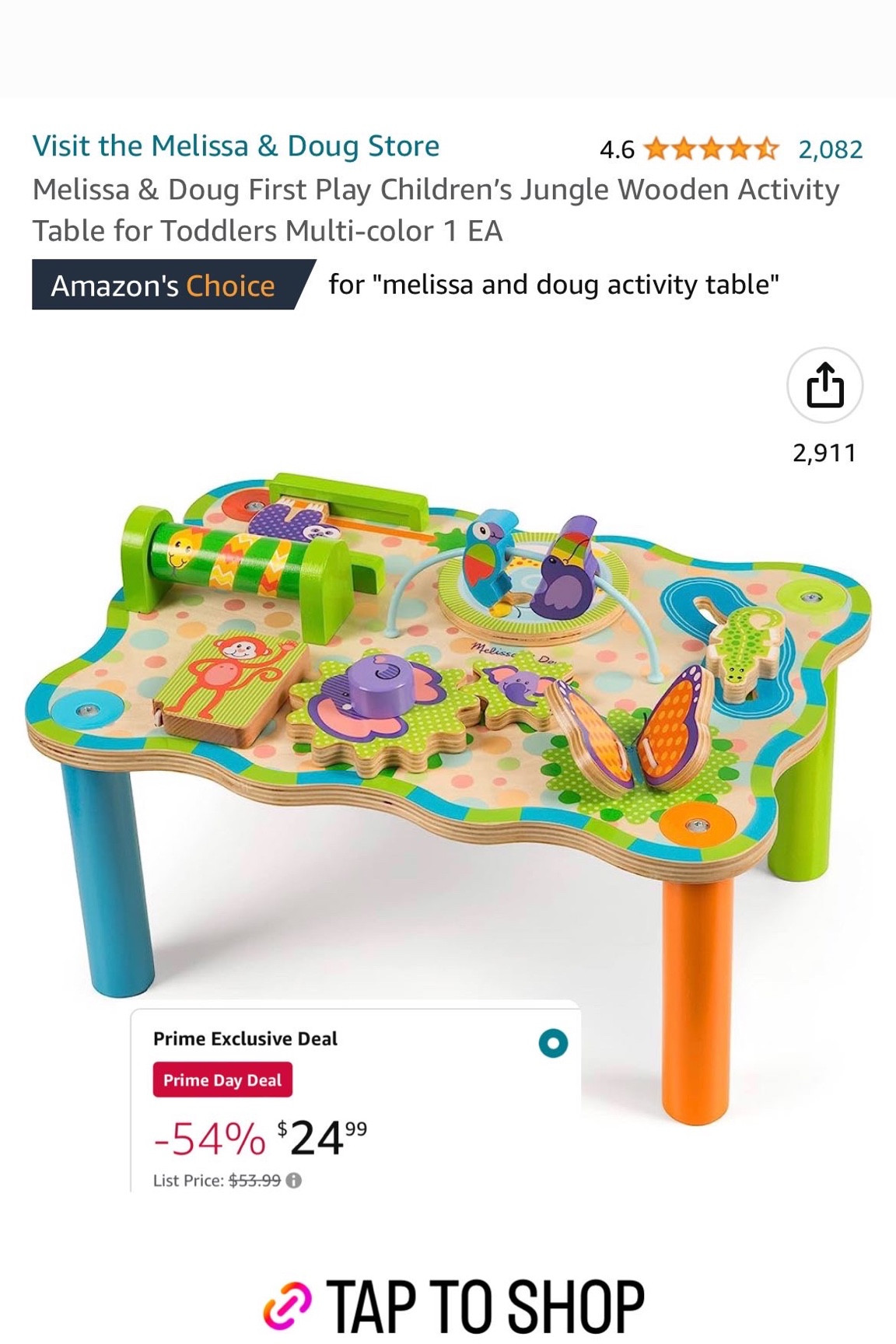 Amazon prime day deal: Melissa and Doug wooden activity table jungle 

#LTKkids #LTKbaby #LTKxPrimeDay