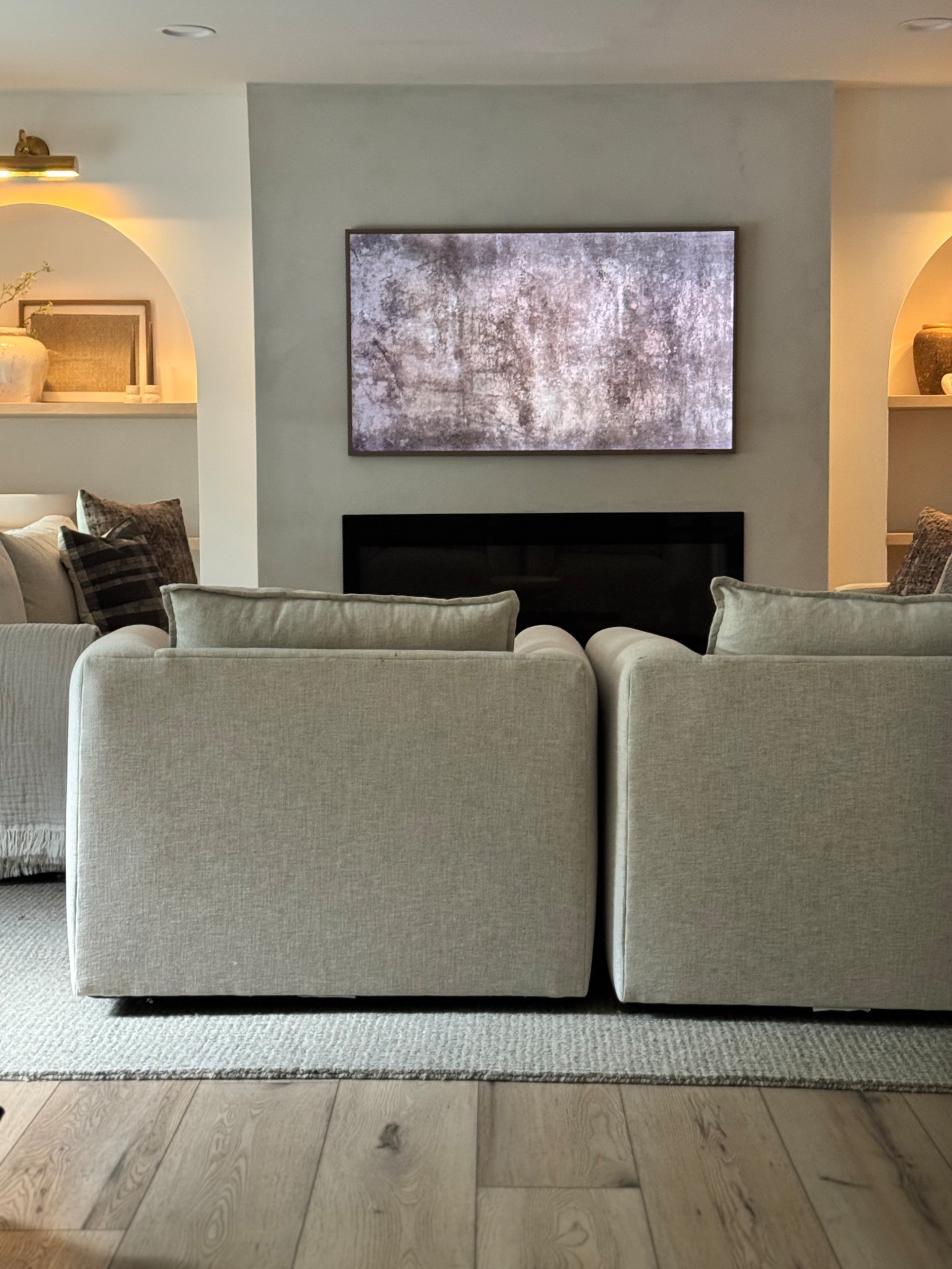 We used lime paint on this DIY fireplace build. We love it!

#LTKHome