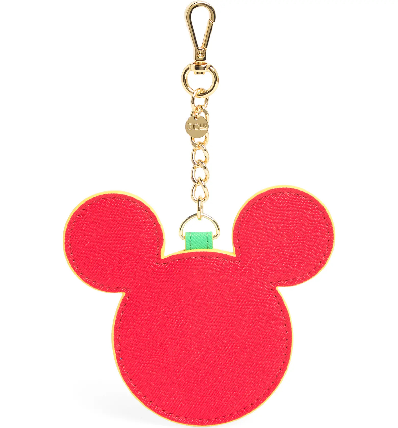 x Disney Mickey Mouse Faux Leather Bag Charm | Nordstrom