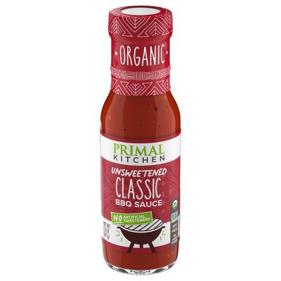 Primal Kitchen Organic and Unsweetened Classic BBQ Sauce - 8.5oz | Target