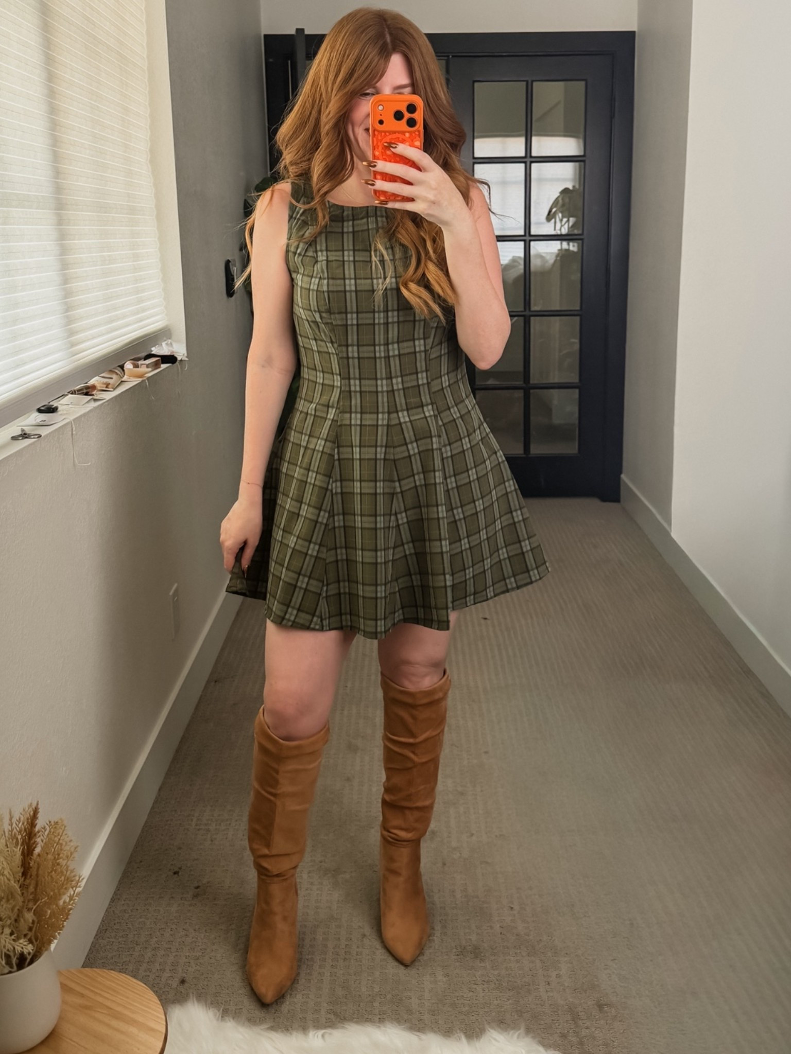 Love this plaid dress from Walmart. Sized up to a medium. 

Fall dress.

#LTKPetite #LTKSeasonal #LTKootd