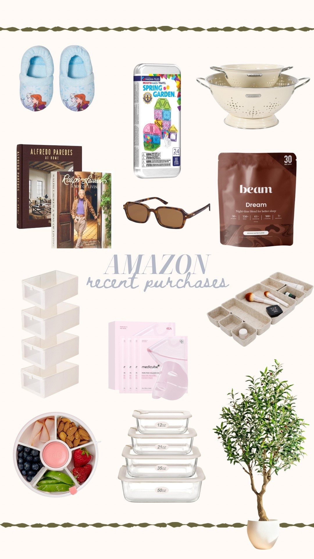 Amazon recent purchases for home & kids!