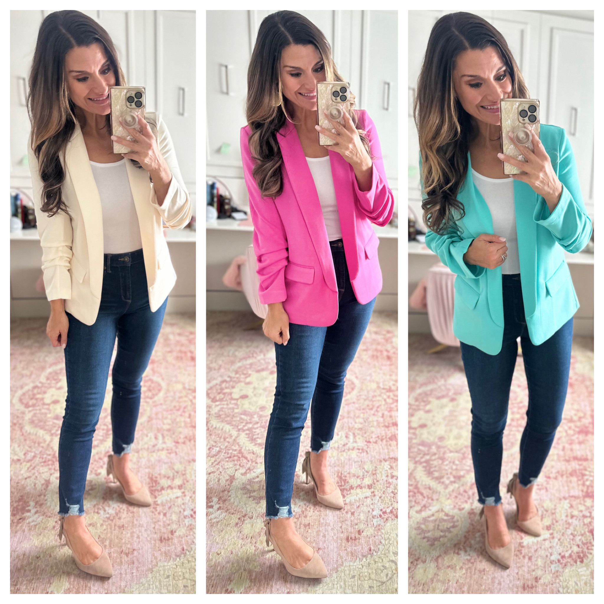 Great knit blazers for spring 

#LTKstyletip #LTKover40 #LTKfindsunder50