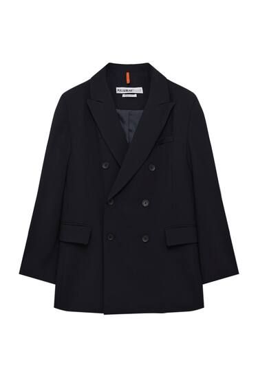 DOUBLE-BREASTED BLAZER - LIMITED EDITION | PULL and BEAR UK