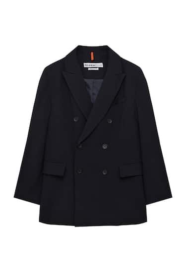 DOUBLE-BREASTED BLAZER - LIMITED EDITION | PULL and BEAR UK