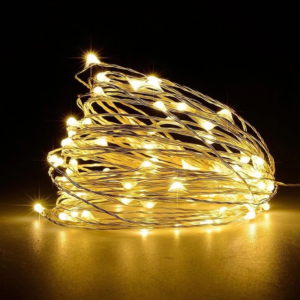 Unido Box 6 Pack Mini Fairy String Lights 20 LED, Warm White, 7ft/2m Christmas Holiday Craft Deco... | Walmart (US)