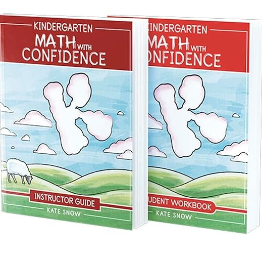 Kindergarten Math With Confidence Bundle: Instructor Guide & Student Workbook | Amazon (US)