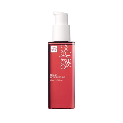Mise En Scene Perfect Rose Perfume Serum - Korean Hair Essence with Rose Scent, Argan Oil for Damaged Hair Care, 2.70 fl. Oz | Amazon (US)