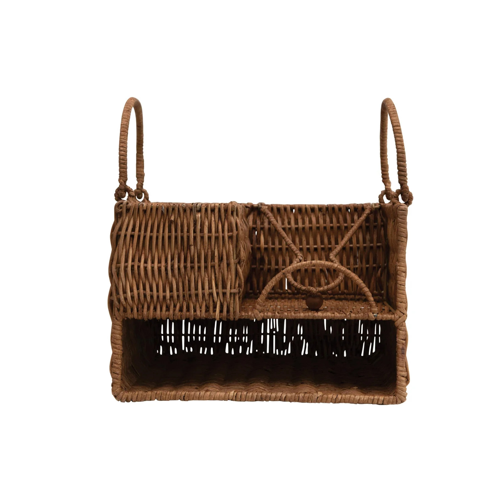Rattan Dish Caddy | Brooke and Lou