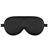 Alaska Bear Natural Silk Sleep Mask, Blindfold, Super Smooth Eye Mask (Celestial Stars) | Amazon (US)