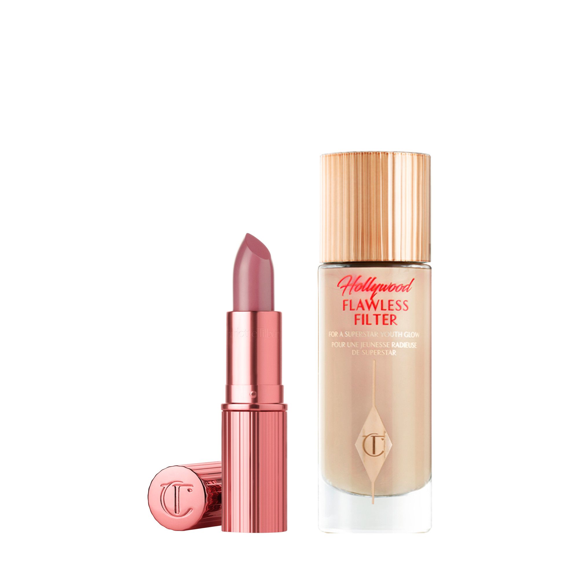 NEW! CHARLOTTE'S HOLLYWOOD BEAUTY ICON GLOW & LIP DUO | Charlotte Tilbury (US)