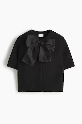 Bow-Detail Cardigan | H&M (US + CA)