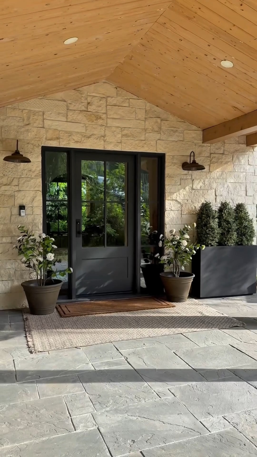 #ad our porch was in need of a refresh! It’s a perfect time of the year since the warmer days are here. Loving this neutral color palette. The planters are a beautiful color and have the perfect organic movement. I also love that everything is faux and such low maintenance! Using an oversized rug helps ground  the space and makes the entrance feel grand! I always find the best Designer looks for less on Wayfair!

#WayfairPartner, #Wayfair, @Wayfair   

#LTKSaleAlert #LTKHome