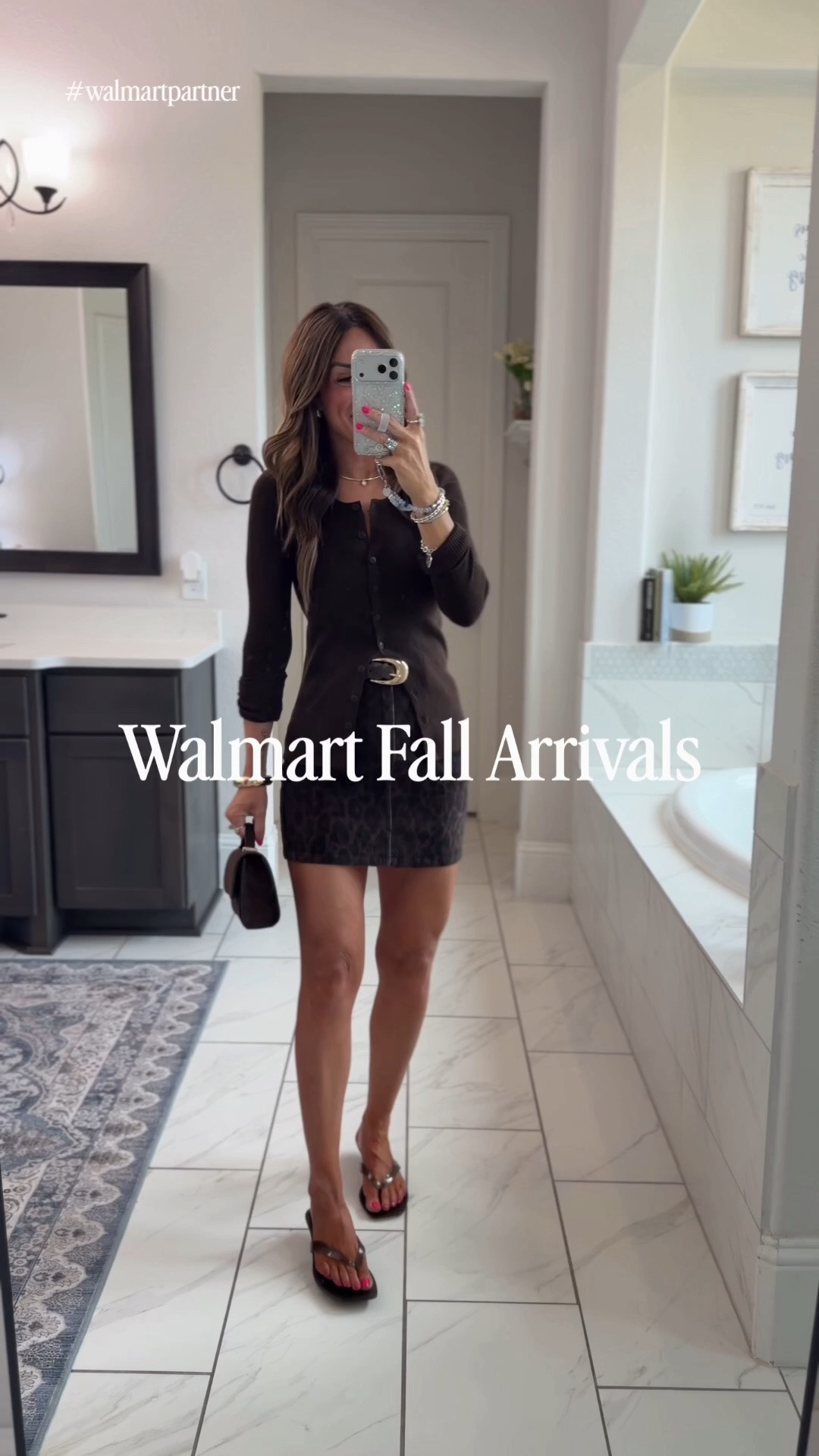 Walmart fall finds! So many GOOD pieces in this haul. Sharing all my sizing below to make shopping a little easier!

For reference: I’m 5’6”, typically a size 0/24 in bottoms, 32D, and usually wear an XS in tops.

Leopard skirt — XS
Brown cardigan — XS

Flare jeans — 0 Regular
Sneakers — I sized down ONE full size
Brown cardigan — XS

Brown plaid dress — XS
Brown cardigan — XS
Boots — I sized down ½ size (I’m normally an 8 in flats)

Tan peplum top — XS
Flare jeans — 0 Regular

Plaid button-down — XS
Flare jeans — 0 Regular

Green peplum top — XS
Black wide-leg jeans — 0 Regular
These run just a little shorter than the flare jeans from the same brand!

Men’s acid-wash quarter zip — M for an oversized fit
Scoop pants — XS

Leopard PJs — XS top + S bottoms

#walmartpartner #walmartstyle @Walmart

#LTKgrwm #LTKootd #LTKdayinmylife