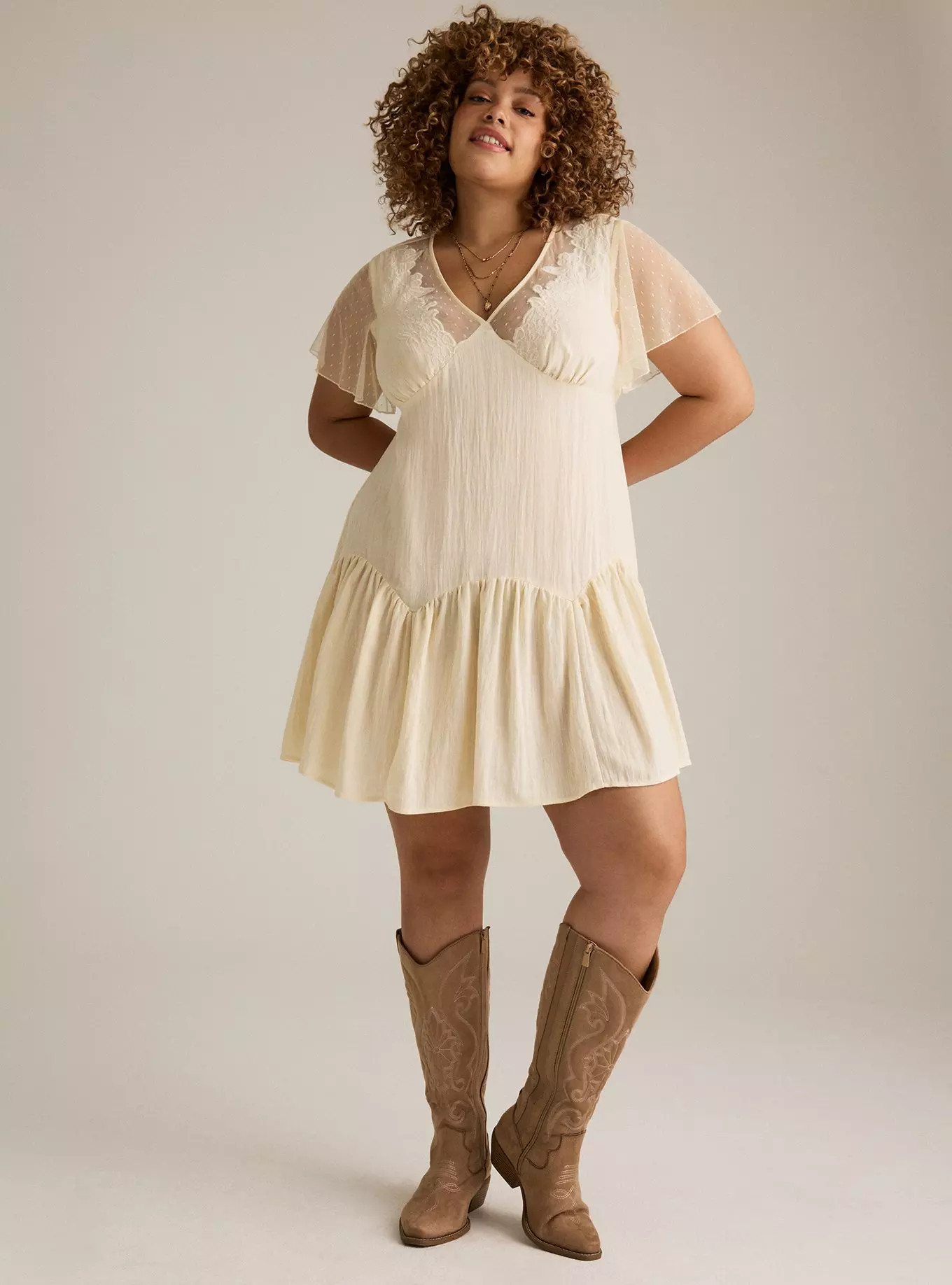 Festi Contrast Tunic | Torrid (US & Canada)