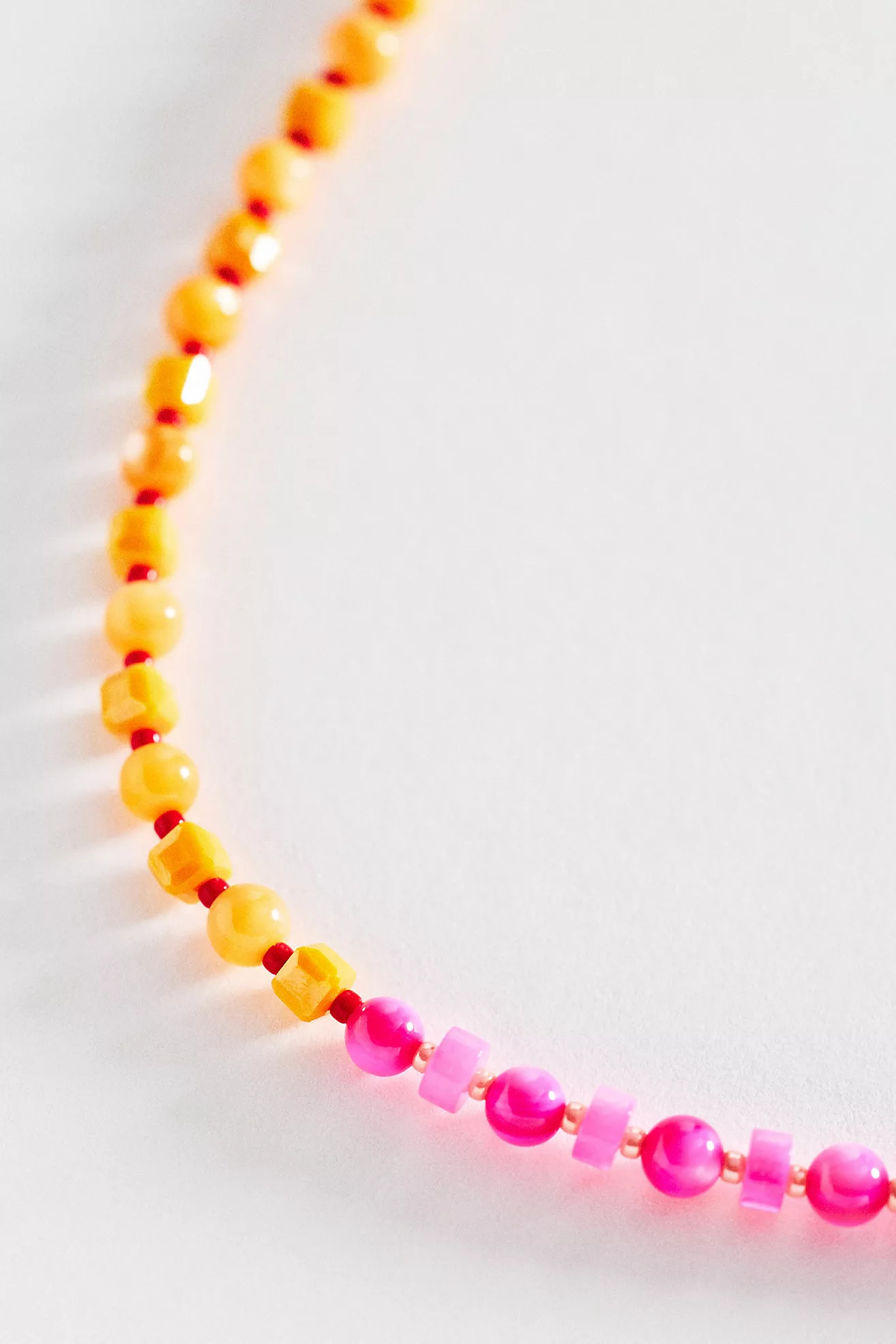 Multi-Color Beaded Collar Necklace | Anthropologie (US)