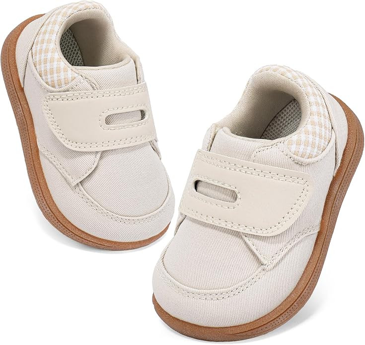 Baby Shoes Boys Girls Infant Toddler Sneakers Barefoot Wide Toe Box Walking Non-Slip Lightweight ... | Amazon (US)