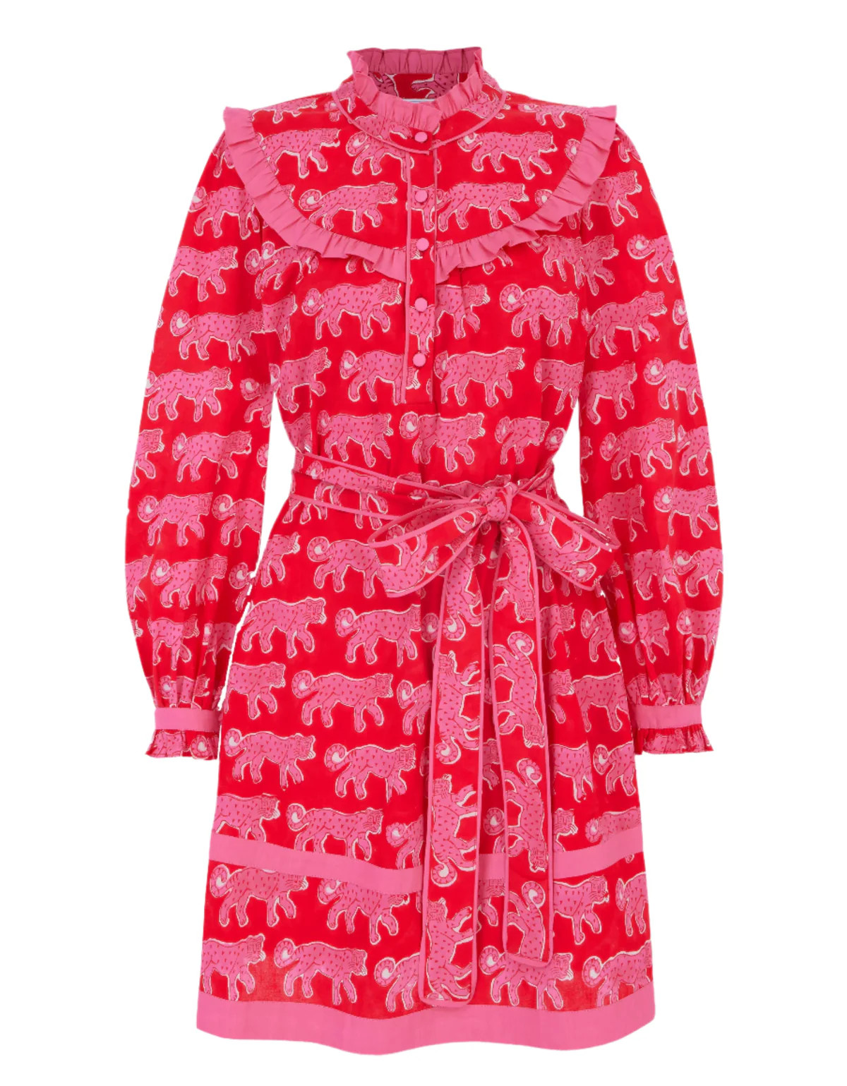 Crimson Leopard Bianca Mini | Over The Moon