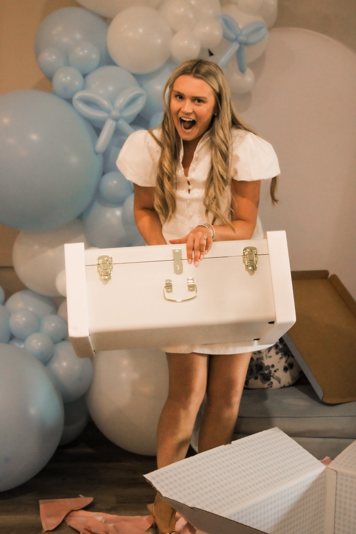 Still smiling over receiving the Petite Keep bridal trunk at my shower 🤍✨
Such a thoughtful, timeless gift—perfect for keeping all the little pieces of my bridal era safe forever.

#LTKbride #LTKwedding #LTKstyle

