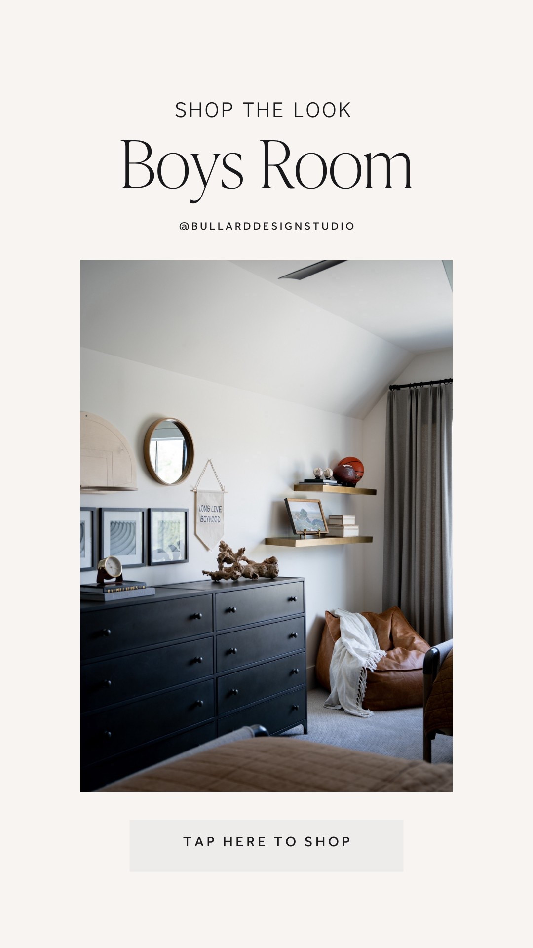 Long live boyhood— adventure, sports, and a little bit of chaos make a house feel like home. We love adding personal touches to kids’ rooms, making them feel uniquely theirs while staying timeless and stylish!

#BoyRoom #KidsRoom #Boy #Design #DesignForKids #InteriorDesign #Designer #Interiors #HomeDecor #InteriorStyling #InteriorDecorating #Basketball

#LTKFamily #LTKHome #LTKKids