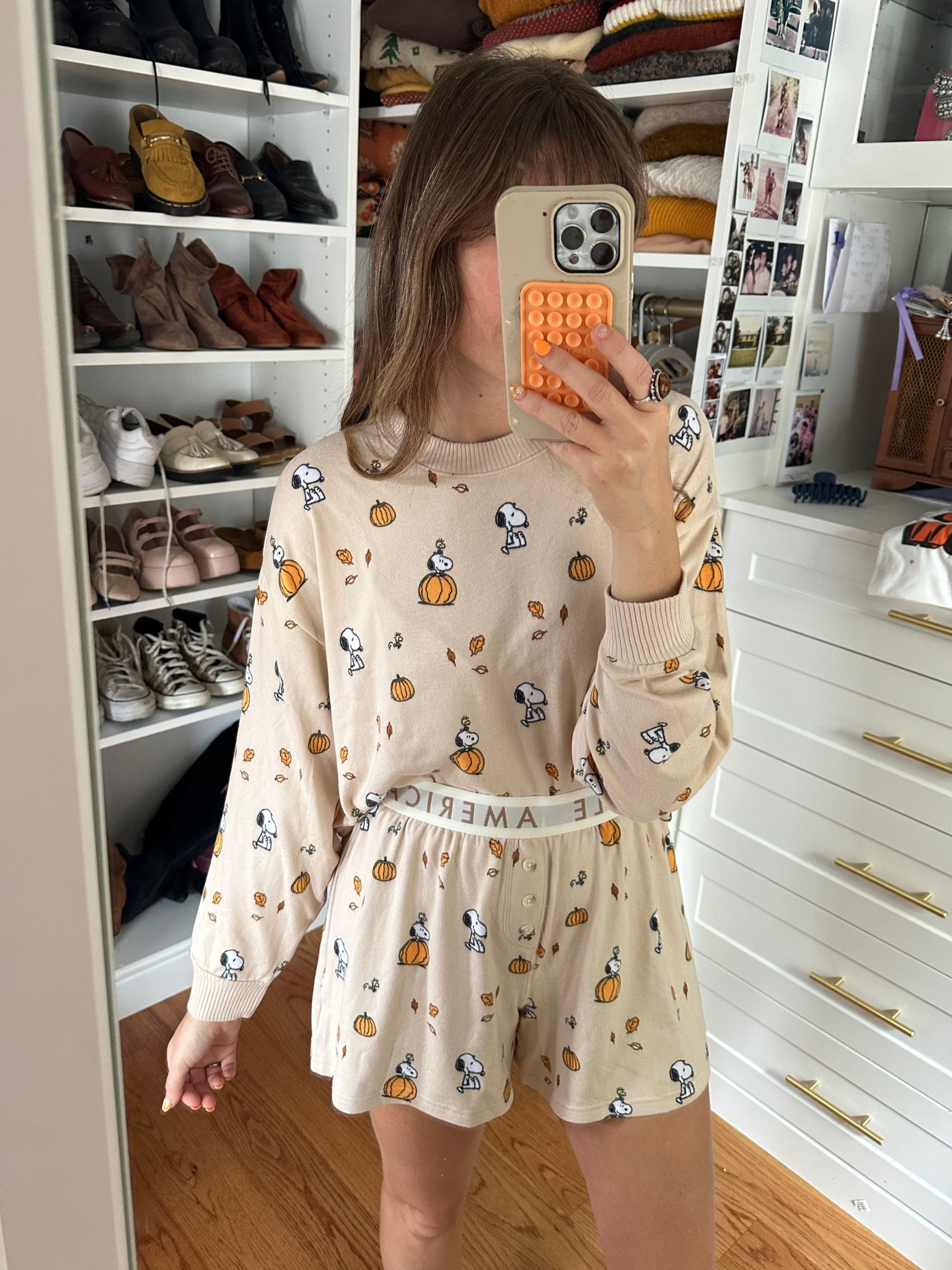 My snoopy PJs finally came - i love fall pajamas so much! I linked some matching ones for mom and kids as well! 

#LTKunder50 #LTKunder100 #LTKBacktoSchool