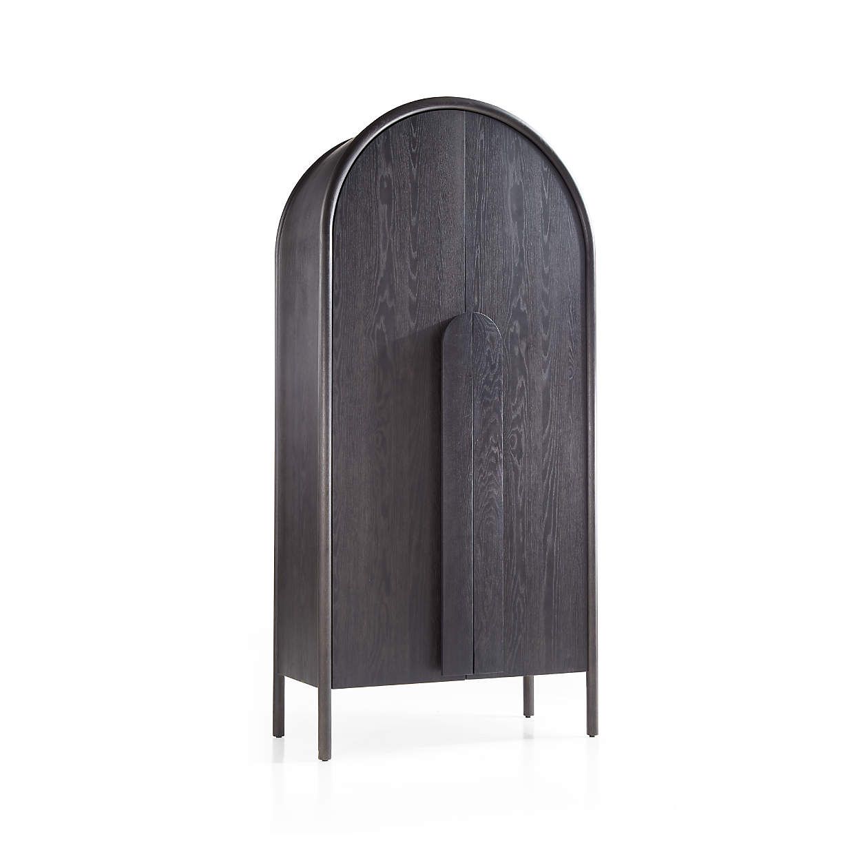 Annie Charcoal Storage Cabinet by Leanne Ford | Crate & Barrel