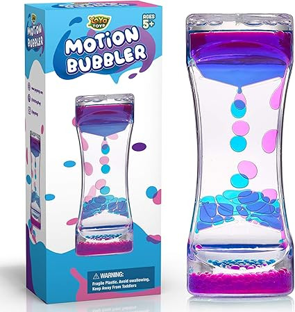 YoYa Toys Liquimo - Liquid Motion Bubbler 1 Pack - Sensory Fidget Toy for Kids & Adults - Hourgla... | Amazon (US)