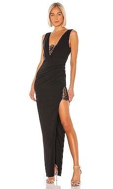 Katie May X NOEL AND JEAN The Unexpected Gown in Black from Revolve.com | Revolve Clothing (Global)