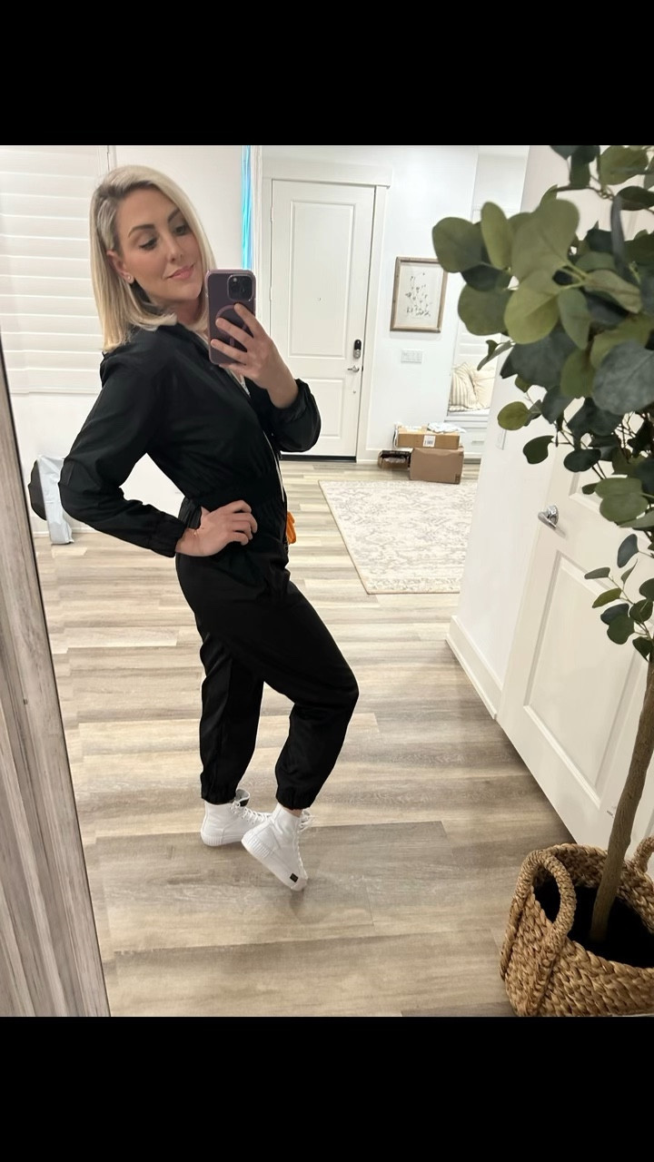 Amazon Find! Obsessed with this jumpsuit paired with my AllSaints Dana Sneakers & Marc Jacobs Mini Pillow Bag!

#LTKunder50 #LTKunder100 #LTKfit