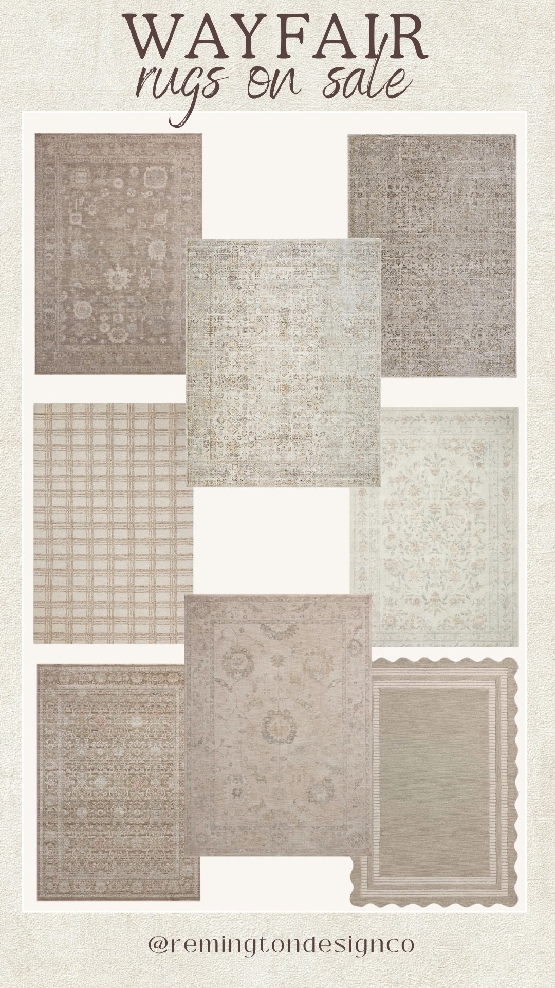 Wayfair rugs on sale! 

Accent rug
Home decor 
Home finds 
Wayfair sale 
Area rug 
Living room rug

#LTKHome #LTKSeasonal #LTKSaleAlert
