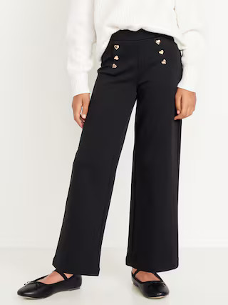 High-Waisted Straight-Leg Sailor Pants for Girls | Old Navy (US)