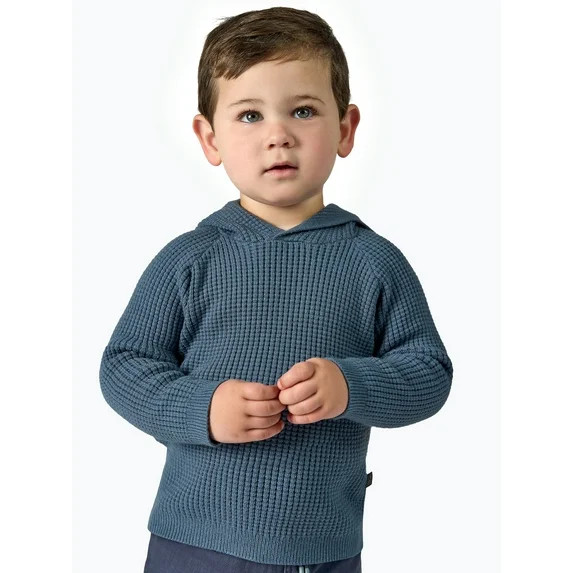 Modern Moments by Gerber Toddler Boy Hooded Sweater Knit, Sizes 12M-5T | Walmart (US)