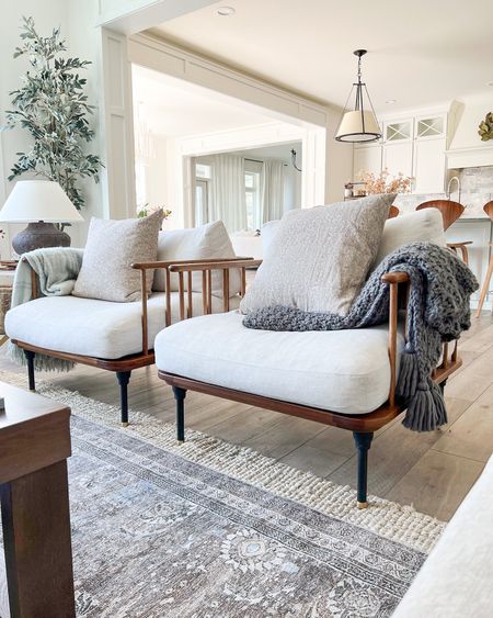 Mcgee& co. accent chairs that will last. So comfy and durable. Fabric is easy to clean. 

#accentchair #livingroom #loloirugs #mcgee&co 

#LTKfamily #LTKhome #LTKstyletip