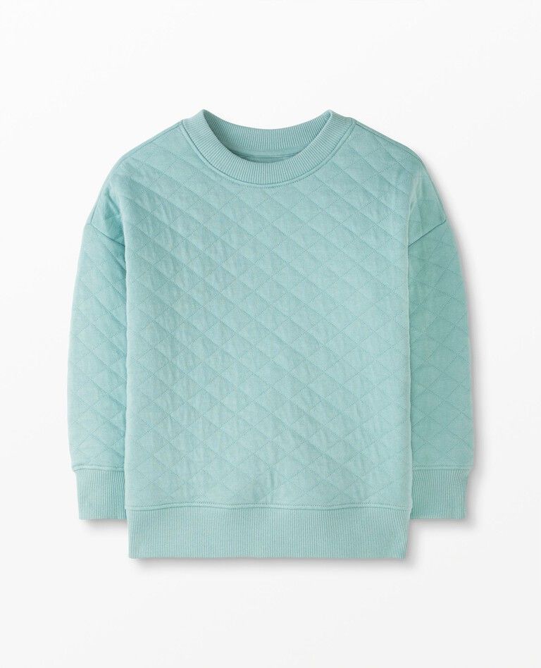 Quilted Pullover | Hanna Andersson