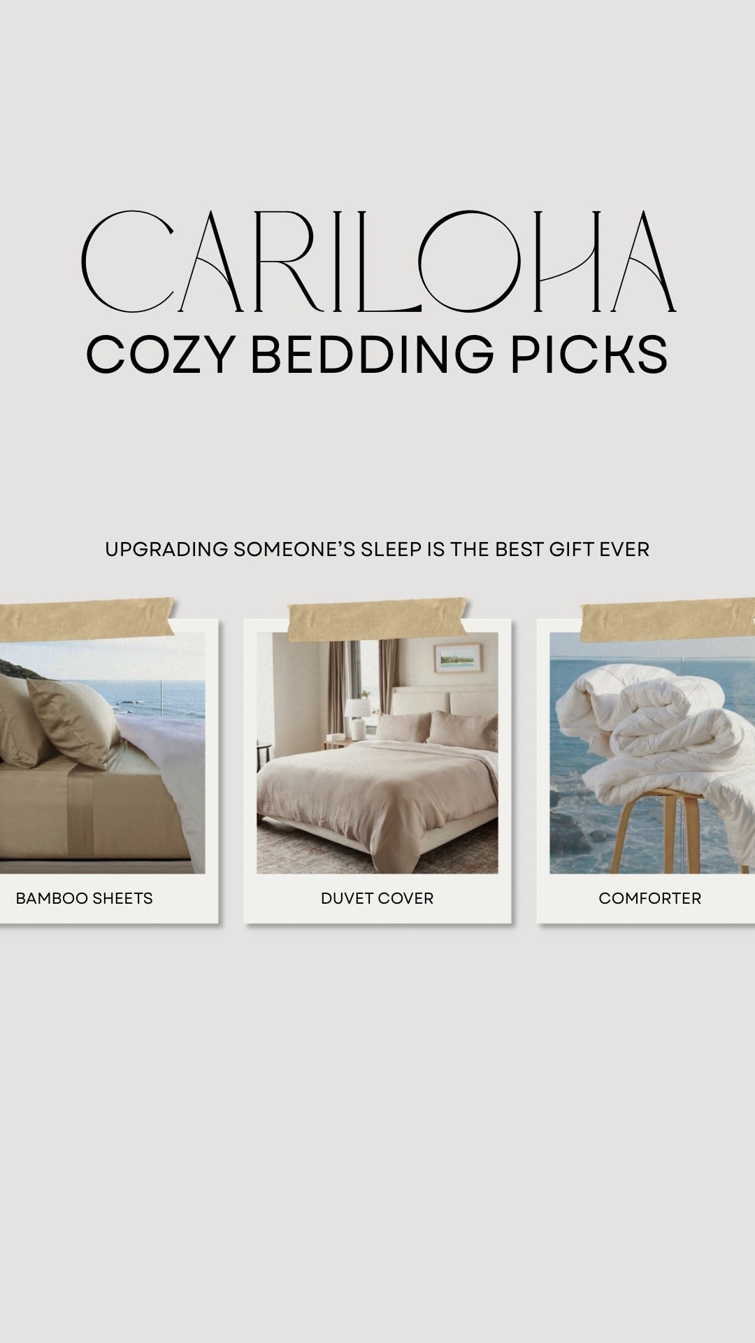 My favorite bedding! I sleep so good with my Cariloha Bedding. Use code Maria40

#LTKHoliday #LTKGiftGuide #LTKCyberWeek