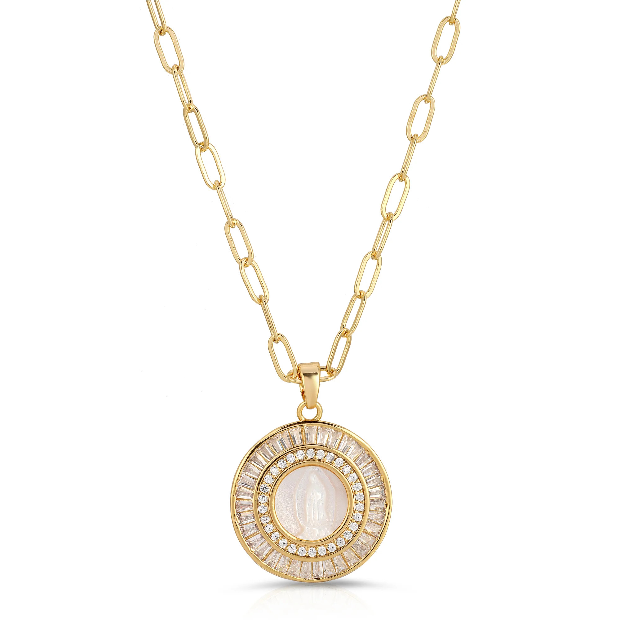 Classic Mother Mary Necklace | Joy Dravecky Jewelry