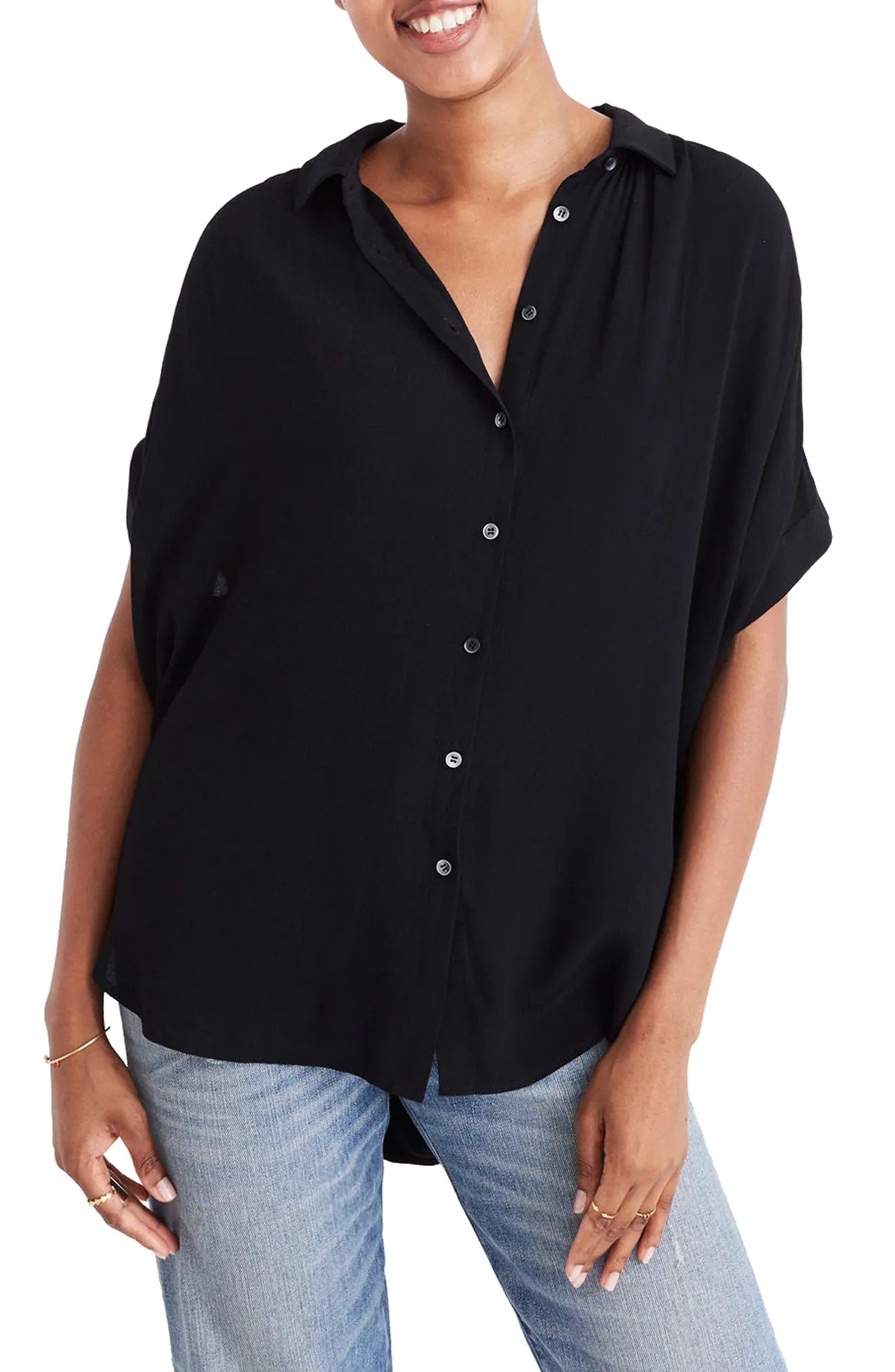 Madewell Central Drapey Shirt | Nordstrom