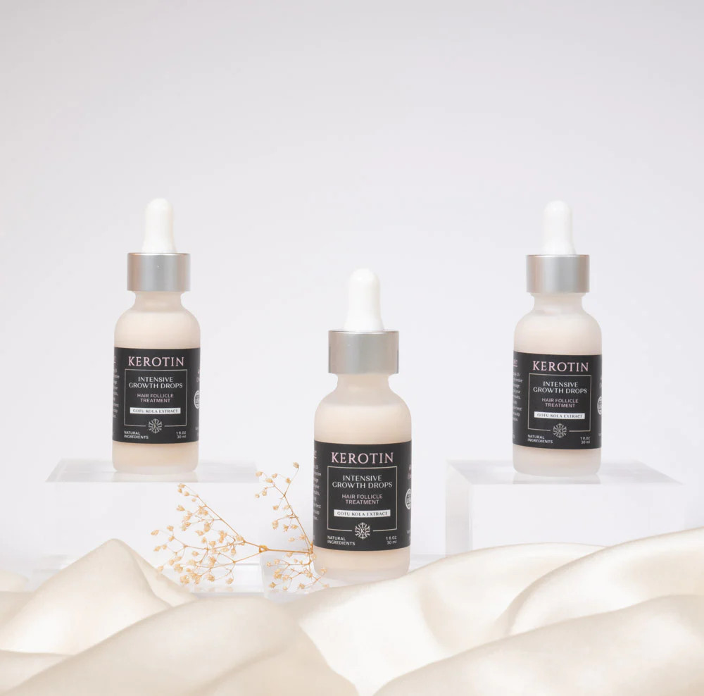 Intensive Hair Growth Drops - 3 Month | Kerotin