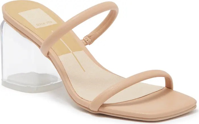 Nancie Lucite Heel Sandal | Nordstrom Rack