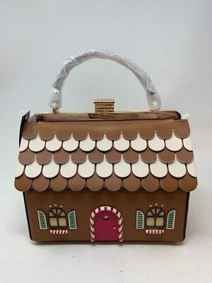 Kate Spade New York Gingerbread House Women's Crossbody Bag - Multicolor Brown  | eBay | eBay FR
